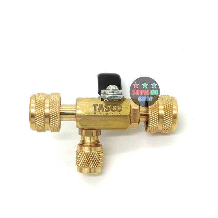 tasco-black-tb635-1-4-ข้อต่อ-3ทาง-connector-with-ball-valve