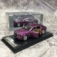 DCM 1:64 Model Car Phantom 7 Alloy Die-Cast Open Doors Vehicle-Purple