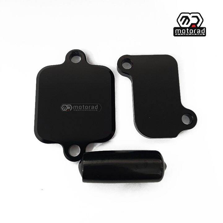 AIS / Smog Block off Plates for Yamaha MT09, XSR900, MT09 Tracer