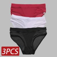 3PCS/Set Hollow Out Underwear women Transparent Low waist Women Panties Breathable Female Underpants Pantys M-2XL