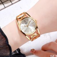 GEDI European and American womens watch temperament hollow large dial waterproof quartz fashion bracelet women