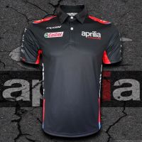 โปโล MotoGP ทีม Aprilia แข่งทีมเสื้อโปโล MotoGP P Relia แข่งทีม MG0083เต็มร่างกายพิมพ์ขนาด S-3XL