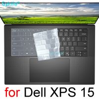 แผ่นครอบแป้นพิมพ์สำหรับ Dell XPS 15 9500 9510 9520 7590 9550 9560 9570 9575 9650สัมผัสป้องกันผิวอุปกรณ์เสริมซิลิโคน15.6