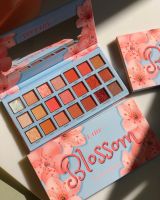 Anylady Blossom พาเลททาตาสมุด 21สี ทาตา+กริตเตอร์ สีสวยฉ่ำ