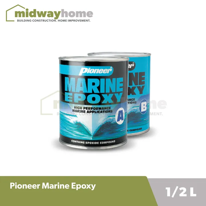 Pioneer Marine Epoxy A & B - 1/2 Liter (1 Pint) Set | Lazada PH