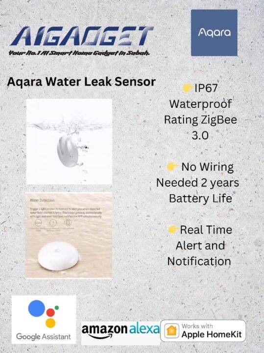 Aqara Water Leak Sensor Lazada