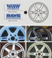 ♗ Car-styling Volk Rays Car Rims Sticker and Decal Waterproof Motorcycle Wheels Accessories for Audi Vw Skoda Toyota Kia