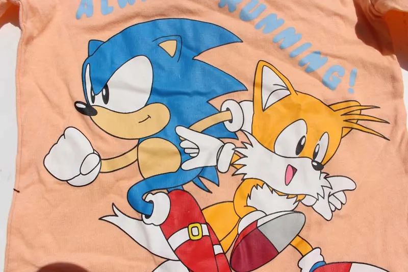Sonic The Hedgehog Men's Allover Classic Character And Rings Pajama Pants :  Target