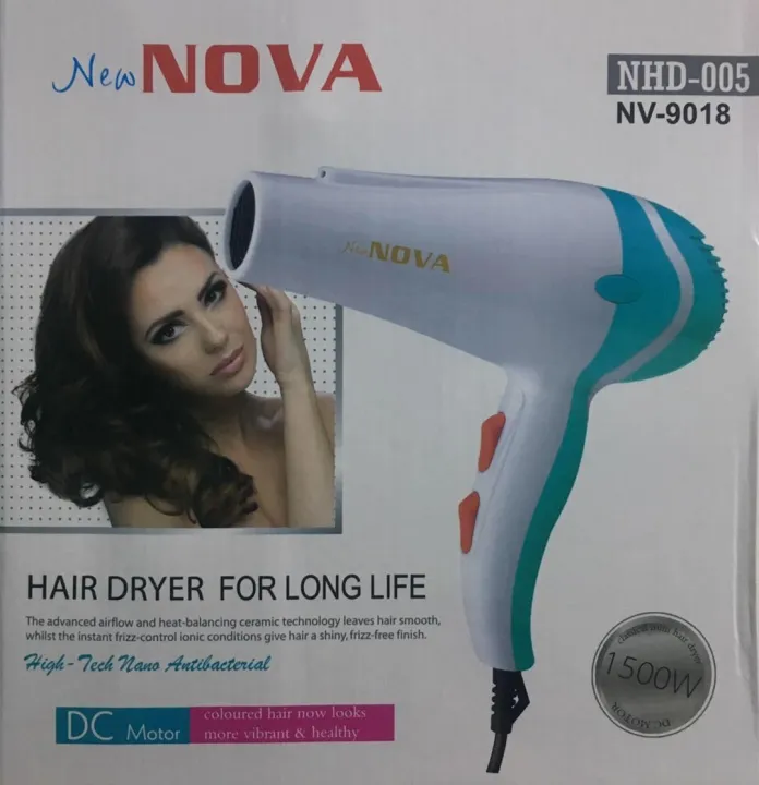 NEW NOVA HAIR DRYER FOR LONG LIFE NV-9018 | Lazada PH