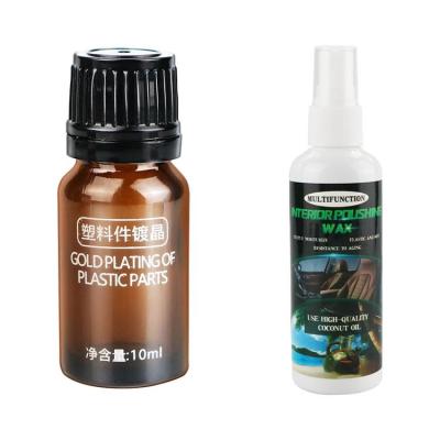 Car Refurbishment Agent Non Sticky Polishing Wax Refurbishment Paste Protective 10ML/100ML Refresh Coating Reconditioning Agent Car Accessories Non Greasy for Sedans Cars Truck successful