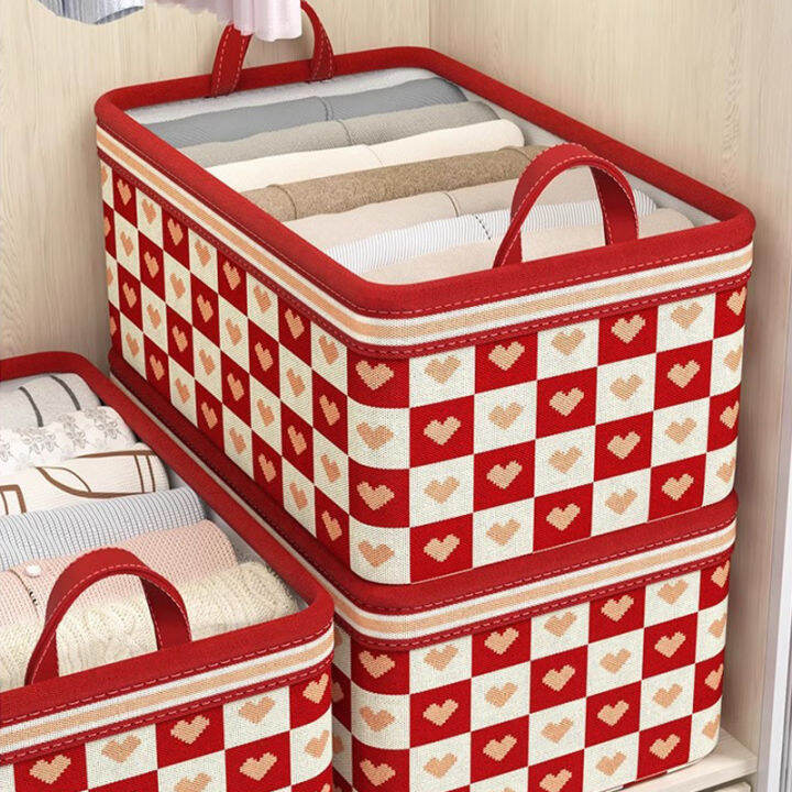 ABL Foldable Clothes Storage Box Wardrobe Organisers Folding Closet