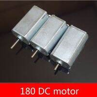 5ชิ้นจอ Dc 180เข็มขัดมอเตอร์แม่เหล็กแรงของเล่น3-9โวลต์รูระบายความร้อนรถอุปกรณ์เสริมโมเดล A6ความยาว3เพลา