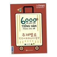 Sách - 6000 Câu Giao Tiếp Tiếng Hàn Theo Chủ Đề thumbnail