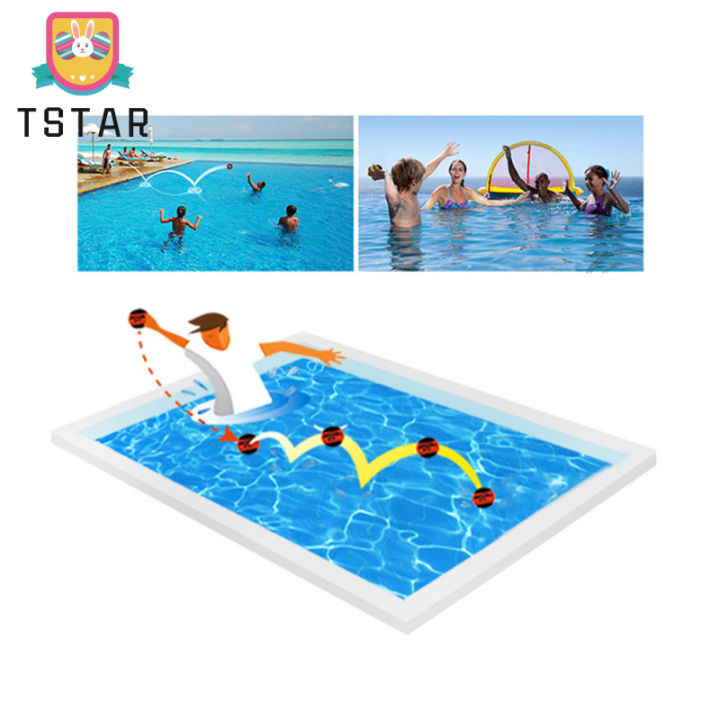 tsta-ห่วงยางแฟนซีสระน้ำเล่นสำหรับเด็กผู้ใหญ่ขนาด5-5ซม-บอลเด้งน้ำสำหรับสระว่ายน้ำทะเลสาบริมทะเล-cod