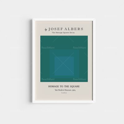 Josef Alberts Scandi พิมพ์,โปสเตอร์นิทรรศการสไตล์,โปสเตอร์สแกนดิเนเวียน,ภาพพิมพ์ศิลปะนอร์ดิก,ภาพจิตรกรรมฝาผนังผ้าใบลายพิมพ์ A238173