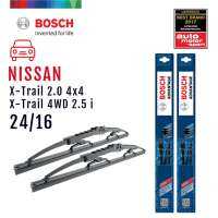 Bosch ใบปัดน้ำฝน Nissan X-Trail ปี 2001-2013 ขนาด 24/16 นิ้ว รุ่น Advantage