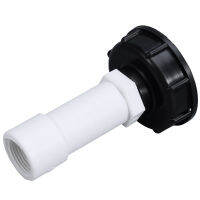 1Pcs IBC Tank Adapter Watering Hose Connection S60x6 Coarse Thread Connector Plus 12" 34" 1" Extension Replacement Valve