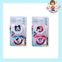 Babi care จุกนมดูดเล่น หัวแบน พร้อมสายคล้อง Disney