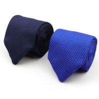 Men 39;s Solid Colourful Knit Tie 8cm Width Knitted Ties Necktie Normal Slim Classic Woven Cravate Narrow Neckties