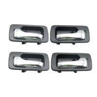 ◙ Car Front Rear Left Right Inside Door Handle Set For Honda Accord DX EX LX SE Sedan 1990 1991 1992 1993