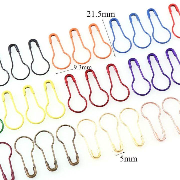 jh-100pcs-safety-bulb-pins-colorful-crochet-metal-gourd-knitting-holder-sewing