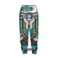 phechion New MenWomen Wolf Art 3D Printed Casual Pants Fashion Streetwear Men Loose Sporting Long Trousers F168