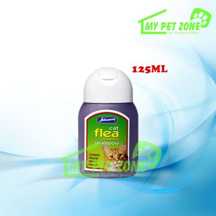 Johnson's Cat Flea Cleansing Shampoo for Cat (125ml) Lazada