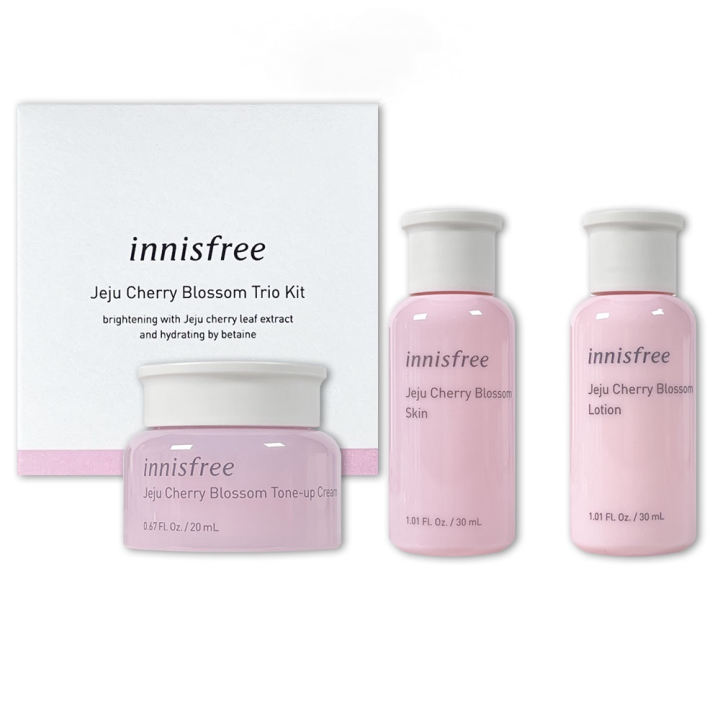 INNISFREE Jeju Cherry Blossom Trio Kit 3items Lazada PH