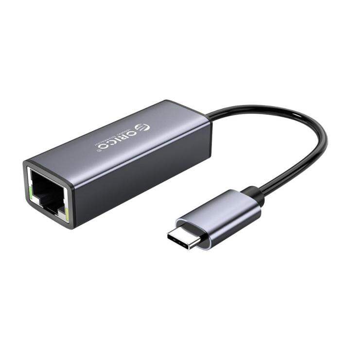 ORICO Aluminum Network Card USB C Type C to RJ45 Gigabit Lan