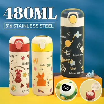 316 Stainless Steel Cartoon Water Bottle, Thermal Insulation Cup,  Children's Water Bottle