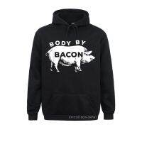 Body By Bacon Funny Pork Barbecue BBQ Grilling Foodie Pullover Sweatshirts Labor Day Hoodies For Women Graphic Sweatshirts