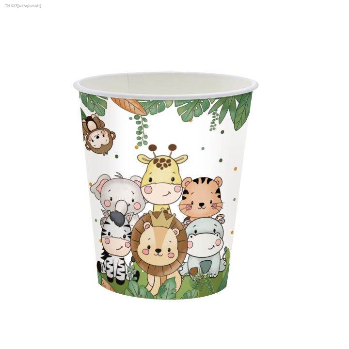 jungle-safari-party-supplies-jungle-safari-theme-paper-cup-plate-banner-tablecloth-for-kids-birthday-party-decor-baby-shower