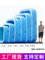 ☊▽♛ Inflatable pool children home more baby bath bucket outdoor large folding family toys