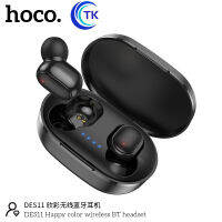 Hoco DES11 Wireless BT Headset หูฟังบลูทูธใช้งานง่าย แบตใช้ได้นาน สะดวก เสียงดี เบสเเน่น มีไฟบอกปริมาณแบต ของเเท้!!