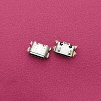 100 ชิ้น / ล็อต Micro USB 5Pin Jack Connector ซ็อกเก็ตปลั๊กหางพอร์ตชาร์จข้อมูลสําหรับ Samsung Galaxy A01 A015 A015F / DS Mini USB Jack