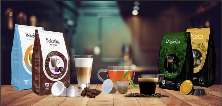 16 cápsulas CHOCOLATE compatibles *DOLCE GUSTO Pop Caffè – Buonissimo Café  y Excelencias Italianas