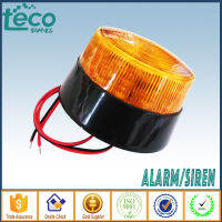 1Pcs 12v Led Warming Light Flash Siren Piezo Strobe Emergency Light Police lights in Red Blue Orange TSL-77