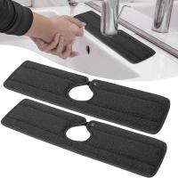 New Kitchen Faucet Absorbent Mat Sink Splash Guard Microfiber Faucet Splash Catcher Countertop Protector For Kitchen Bathroom Adhesives Tape