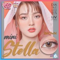 คอนแทคเลนส์ Kitty Kawaii Mini Stella(Gray,Brown) ค่าสายตา 0.00 ถึง -10.00