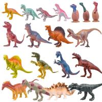 Dinosaur toy animal model simulation of 3 to 6 years old toy dinosaur tyrannosaurus rex soft glue boy gift