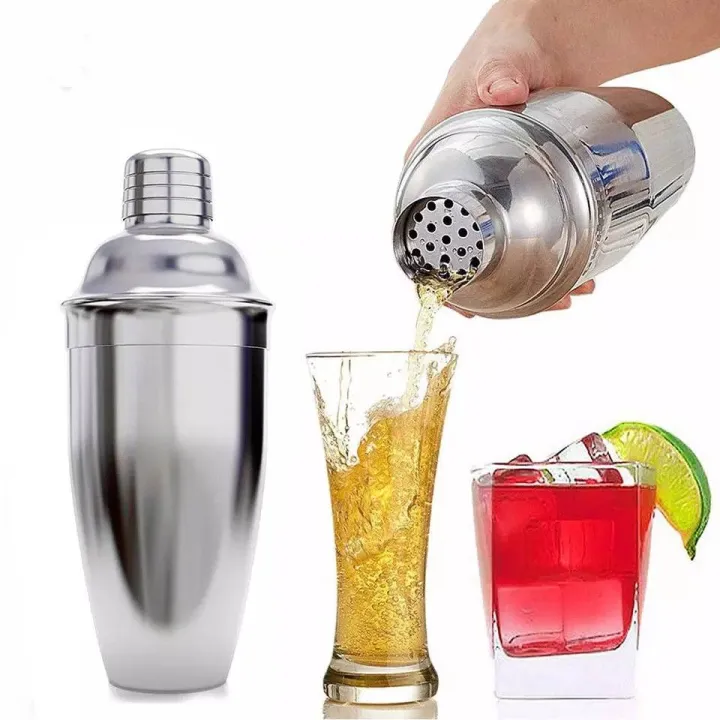 ️ Stainless Cocktail Shaker Mixer แก้วเชคค็อกเทล แก้วเขย่าเครื่องดื่ม