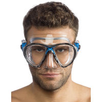 BIG EYES EVOLUTION Scuba Diving Mask Tempered Glass 2 Window Low Volume Snorkeling Swimming Mask