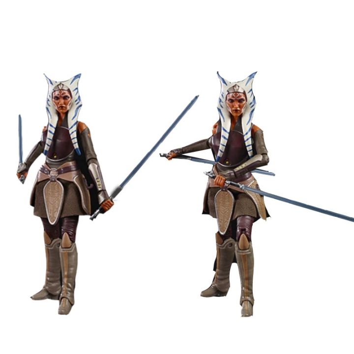 hasbro-ฟิกเกอร์อนิเมะแท้สตาร์วอร์ส-clone-wars-ahsoka-tano-โมเดลหุ่นคอลเล็กชั่นงานอดิเรกของเล่นสำหรับเด็ก