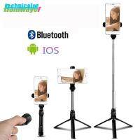 TCPH Adjustable Bluetooth Portable Selfie Stick with Remote Control Self timer Tripod TCC