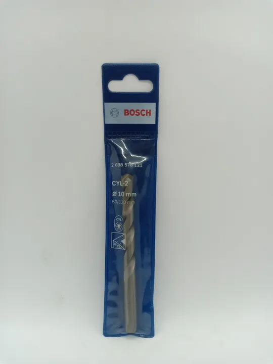 BOSCH 2608578121 CYL2 Drill Bit for Masonry / Limestone 10 mm [ISPH