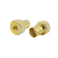 1PCS SMA-BNC Series Antenna Adapter SMA Male to BNC Female Goldplated RF Coaxial Coax Connector for Baofeng Wouxun Two-way Radio