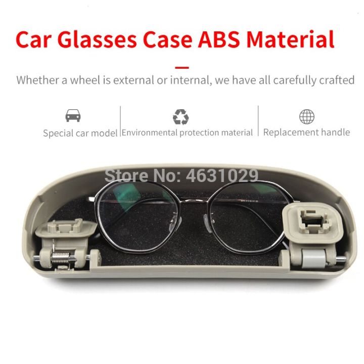 แว่นตากันแดดสติกเกอร์ติดตัวรถเคสใส่ของเคสแว่นตารถยนต์ที่เก็บฟิวส์บ็อกซ์สำหรับโตโยต้า-rav4-2019-2020
