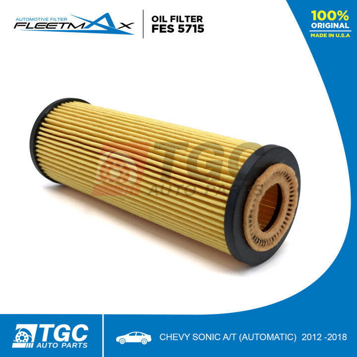 Fleetmax Oil Filter CHEVY SONIC A/T (AUTOMATIC) 2012 2018 FES 5715 1PC