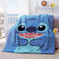 Lilio &amp; Stitch Anime Customized Blanket Plush Velvet Warm Decoration Bed Home Throw Sofa Blankets Uni Children Boys Gifts NEW