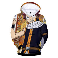 3D Anime Menwomen Spring Autumnr Fashion Hoodie Fairy Tail 3D Hoodies Harajuku Streetwear Cool Fairy Tail Mens Sweatshirts